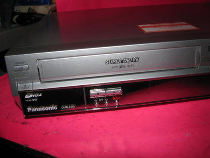 Panasonic DMRE75VS DVD Recorder/VCR Combo Progressive Scan
