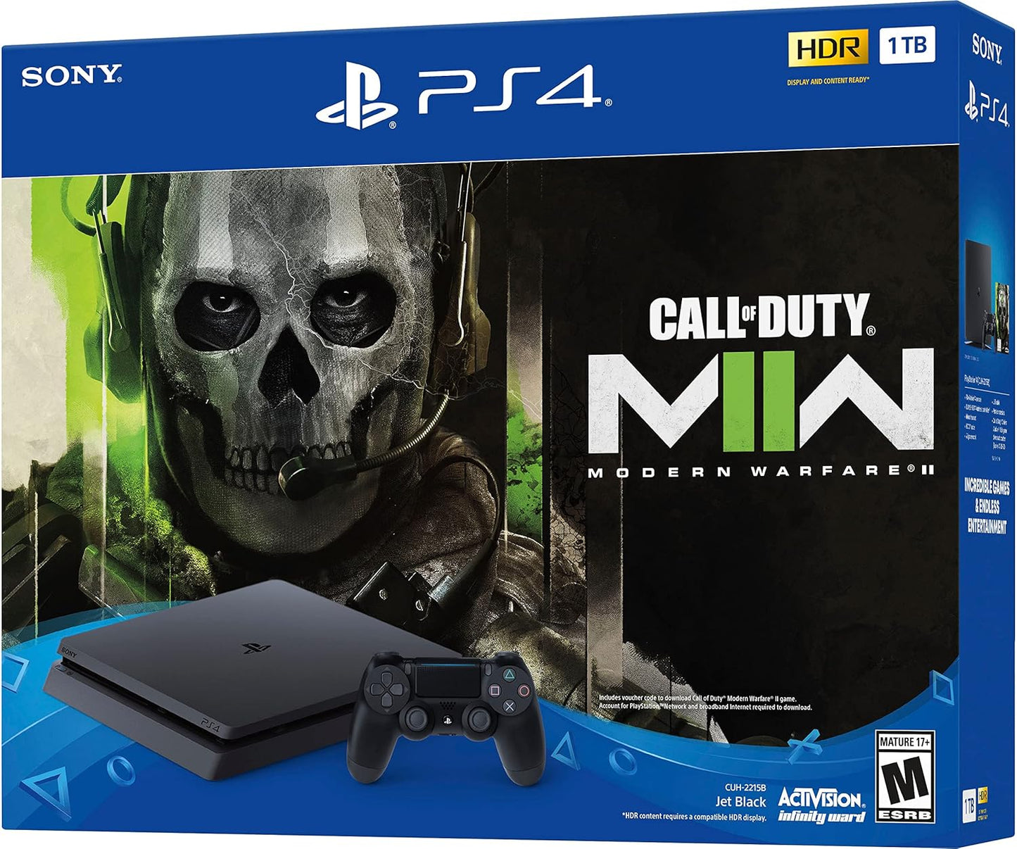 Sony CUH-2215B PlayStation 4 Modern Warfare Bundle