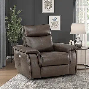 Lexicon 194840182580 Raelynn Power Reclining Chair Brown