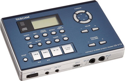Tascam CDVT2 Vocal/Instrument Trainer CD Player