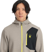 Spyder Bandit Hooded Zip Ski Mid Layer - Men's Sweater Jacket