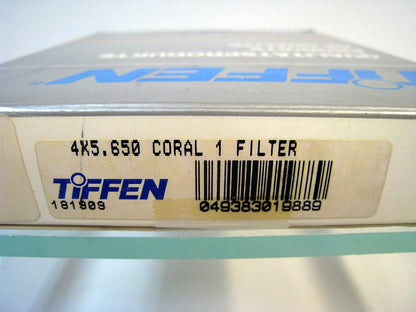 Tiffen Coral 1 4x5.65" Solid Color Filter