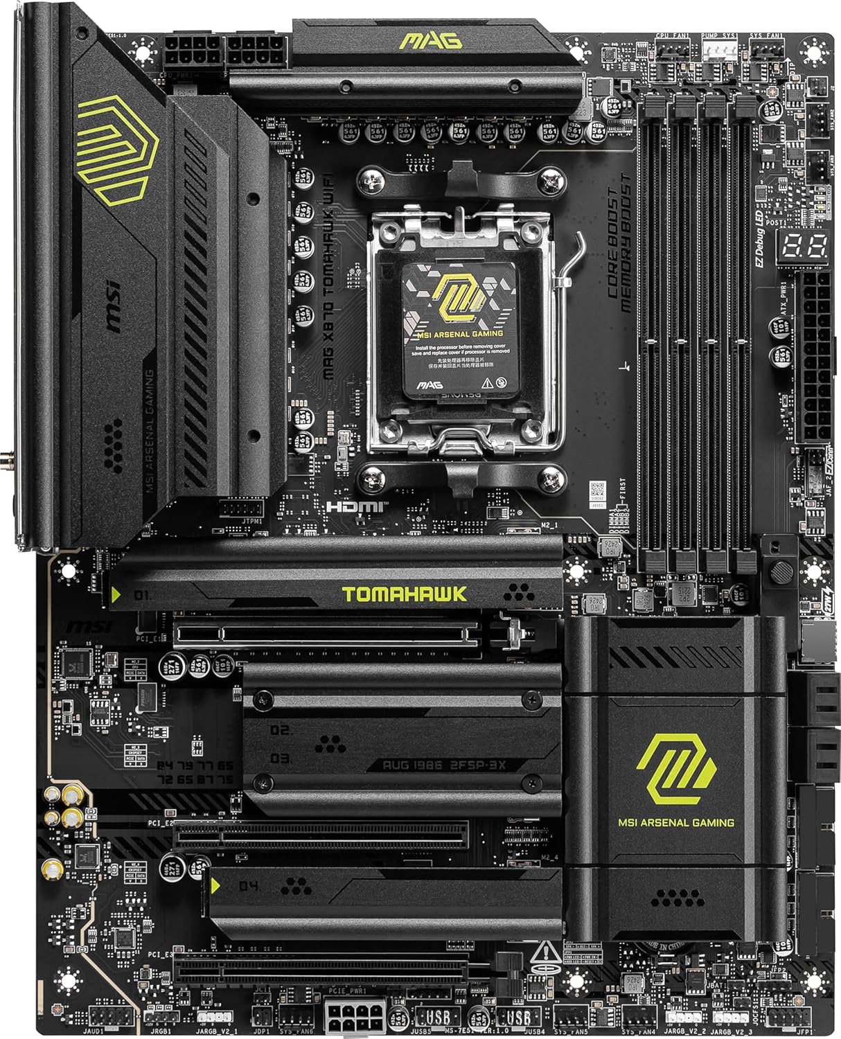 MSI X870TMAHAWKWIFI MAG X870 Tomahawk WiFi Motherboard