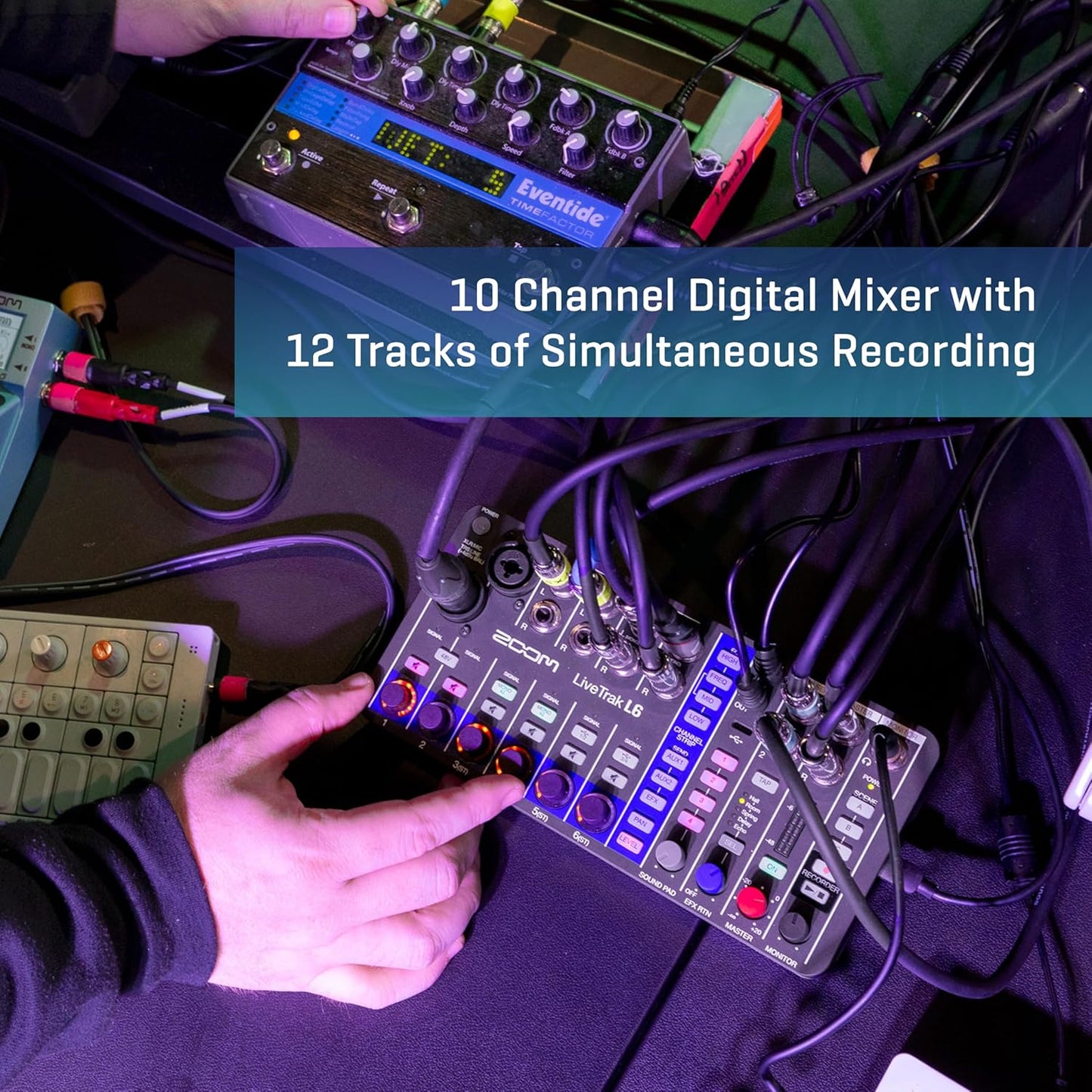 Zoom L6 LiveTrak 10-Channel Digital Mixer/Recorder