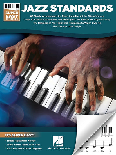 Hal Leonard Corporation Super Easy Jazz Standards Songbook