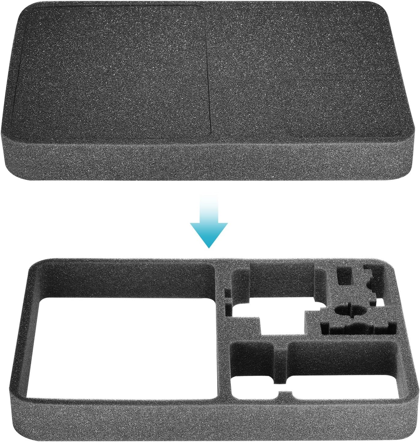 Neewer 10078689 Shockproof Carrying Case for Action Cameras