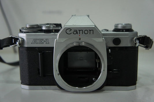 Canon AE-1 35mm SLR Film Camera Body (Chrome)