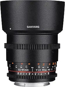 Samyang SYDS85M-N 85mm T1.5 Cine Lens - Nikon FX Mount