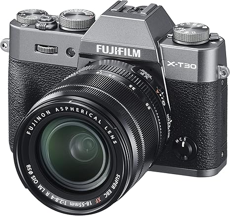 Fujifilm 16620125 X-T30 Silver w/ XF18-55mm Lens — main product image