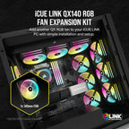 Corsair CO-9051003-WW iCUE LINK QX140 RGB Fan