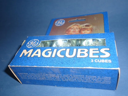 GE MAGIC CUBE 42408 X-Pattern Camera Flash Bulbs
