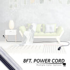 GE 41282 8ft Braided 3-Outlet Extension Cord