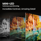 Hisense 65U6N 65-Inch ULED 4K Smart TV: Mini-LED, QLED, Google TV