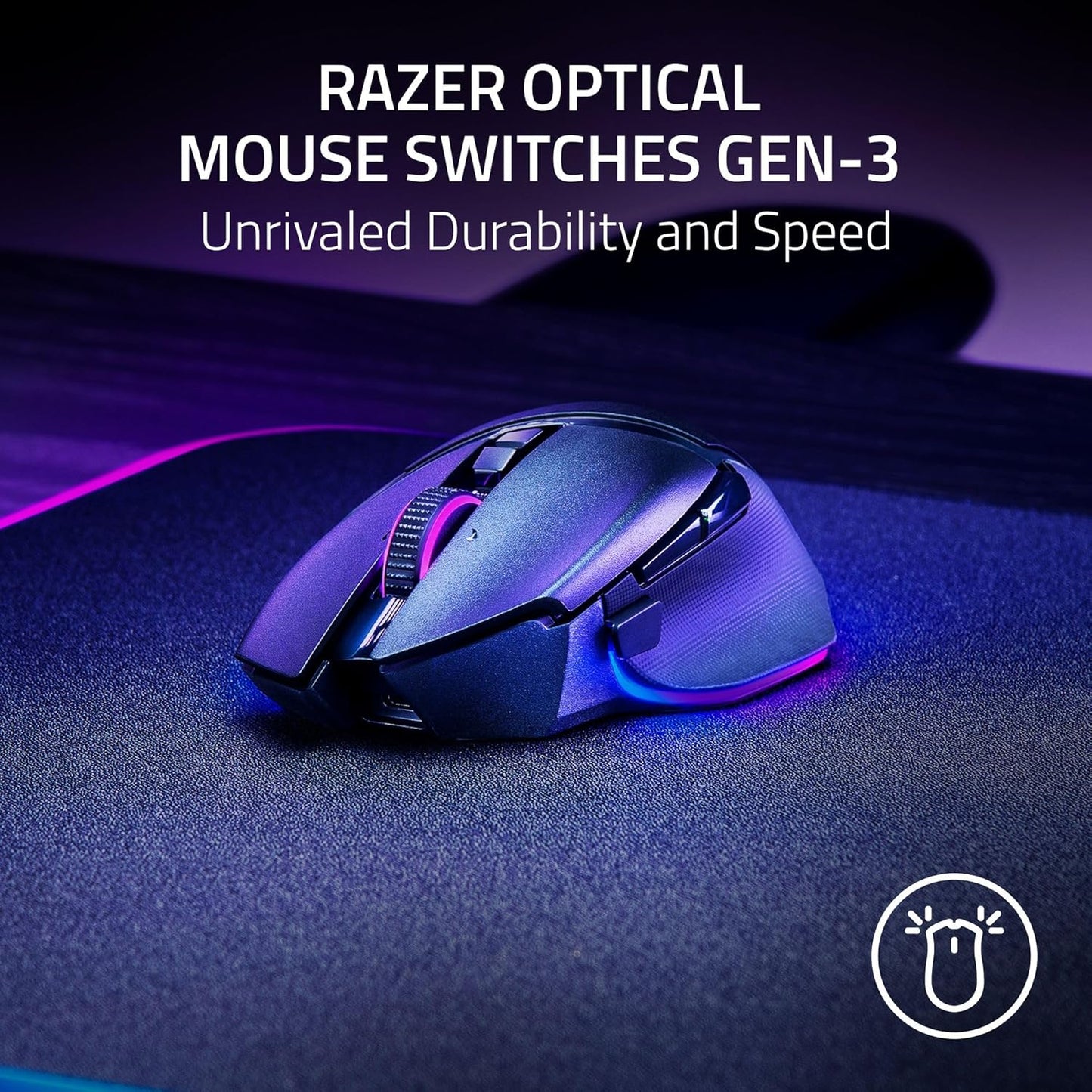 Razer RZ01-05240100-R3U1 Basilisk V3 Pro Wireless Gaming Mouse