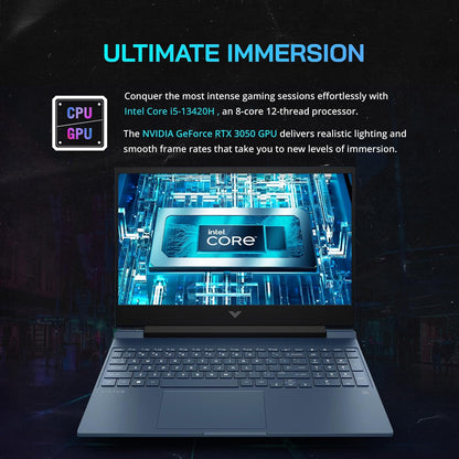 HP Victus Gaming Laptop - i5, RTX 3050, 64GB RAM, 4TB SSD