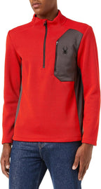 Spyder Bandit Hybrid Fleece 1/2 Zip Ski Sweater