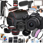 Canon R50 Mirrorless Camera 18-45mm Kit (Renewed)