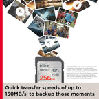 SanDisk SDSDUNC-256G-GN6IN 256GB Ultra SDXC UHS-I Card