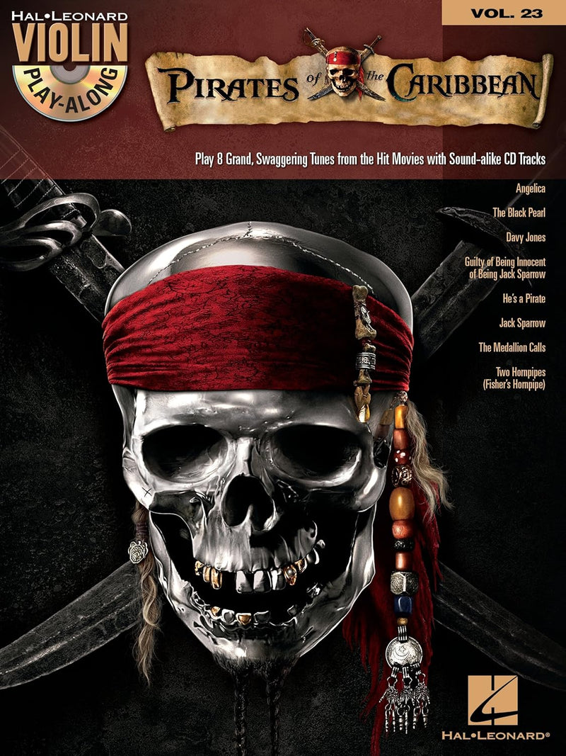 Hal Leonard Corporation - Pirates of the Caribbean Violin Book — main product image