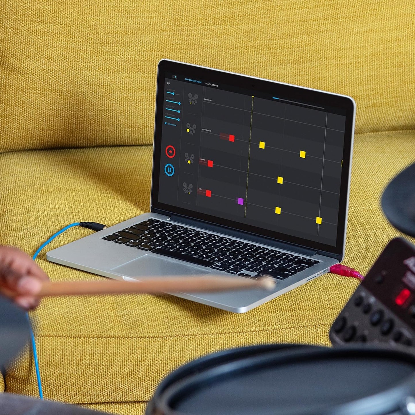 Alesis Turbo Mesh Kit Electronic Drum Set - Mesh Heads