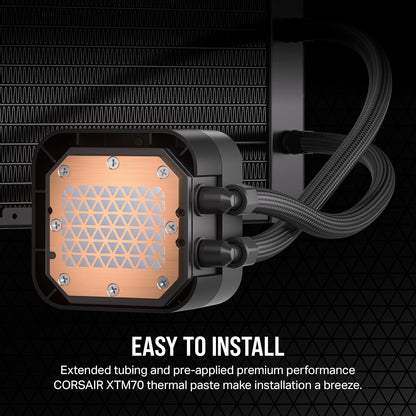 Corsair CW-9060076-WW H170i Elite XT 420mm Liquid CPU Cooler