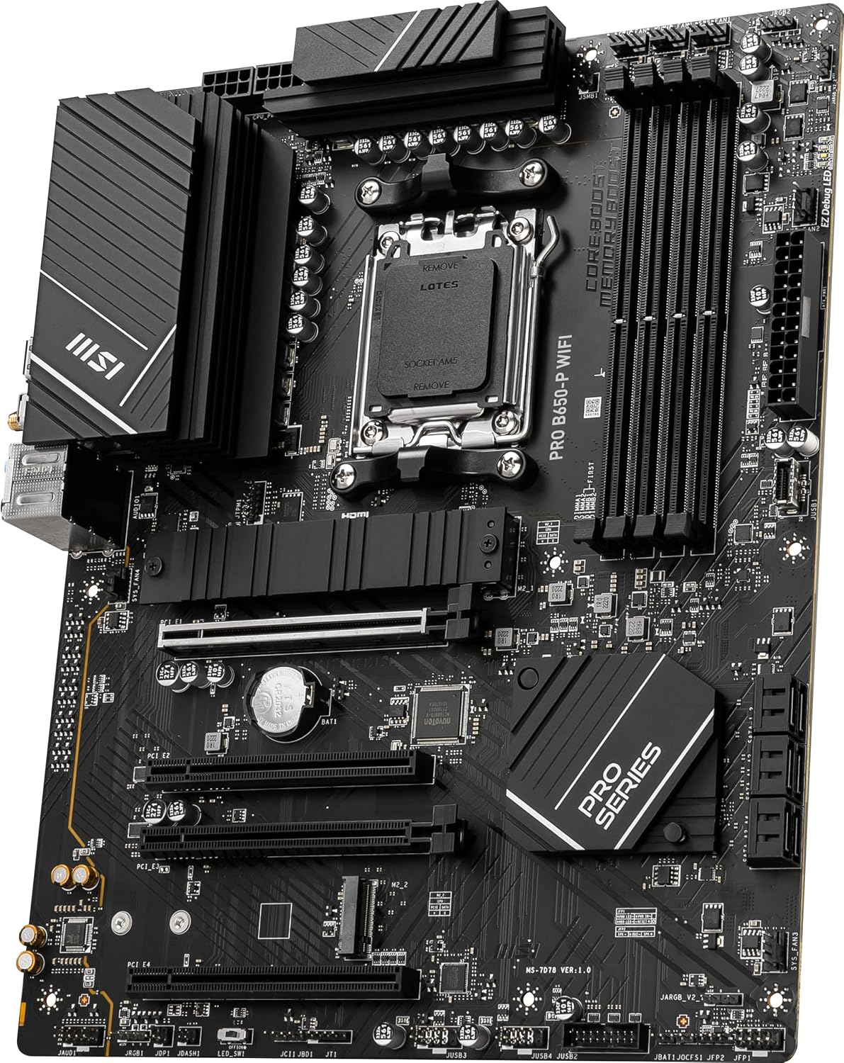 MSI PRO B650-P WiFi ProSeries Motherboard AMD AM5 Renewed