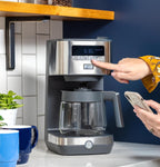 GE G7CDAASSTSS 12-Cup Drip Coffee Maker