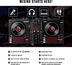 Numark Mixtrack Platinum FX Serato DJ Controller + Alto TX308 Speakers