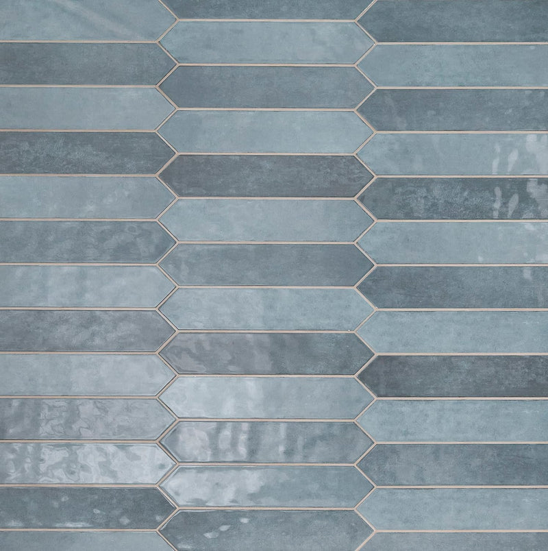 MSI Renzo Denim Ceramic Picket Wall Tile — main product image
