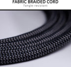 GE 41282 8ft Braided 3-Outlet Extension Cord