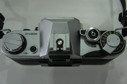 Canon AE-1 35mm SLR Film Camera Body (Chrome)