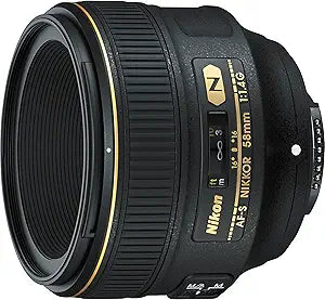 Nikon 2210 AF-S NIKKOR 58mm f/1.4G FX DSLR Lens