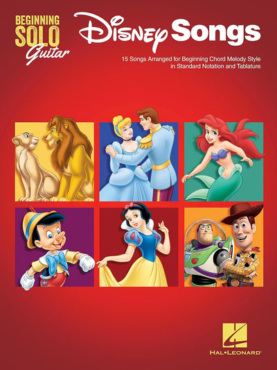 Hal Leonard Disney Songs Guitar - Beginning Solo