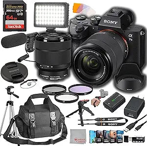 Sony A7 III 24MP Mirrorless Camera with 28-70mm Lens Kit