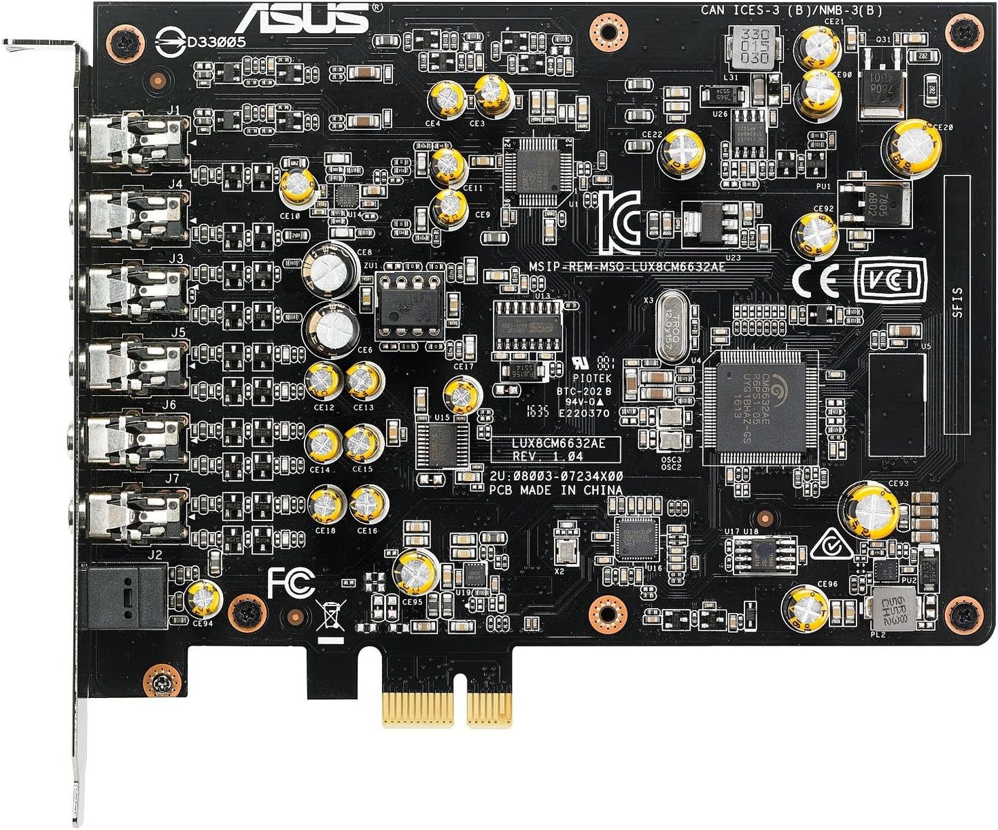 Asus Xonar AE 7.1 Channel PCIe Gaming Sound Card