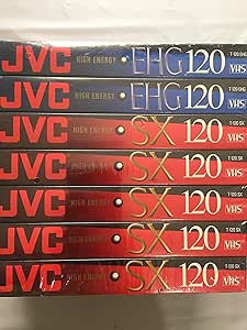JVC T-120BPDU5 Standard/High Grade Videocassettes — main product image