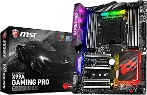 MSI X99A GAMING PRO CARBON Intel Motherboard — main product image