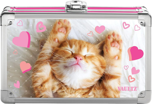 Vaultz VZ00773 Love Kitten Small Lock Box Key Lock