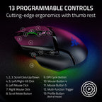 Razer Basilisk V3 Pro Customizable Wireless Gaming Mouse (Renewed)