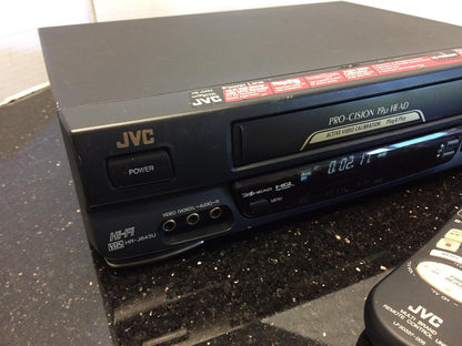 JVC HR-J643U 4-Head Hi-Fi Stereo VHS VCR Player