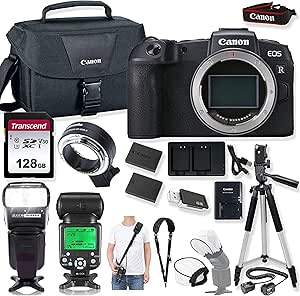 Canon EOS RP Mirrorless Camera Adapter Bundle