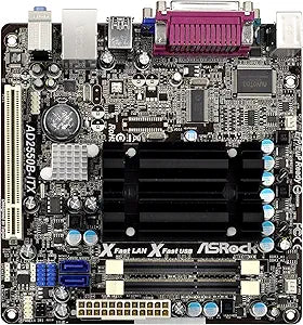 ASRock AD2550B-ITX Intel Atom Mini-ITX Motherboard — main product image