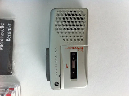 GE 35375 Handheld Micro Cassette Voice Recorder