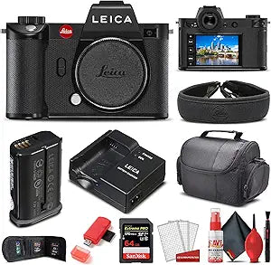 Leica 10854 SL2 Mirrorless Camera Bundle - Starter Kit