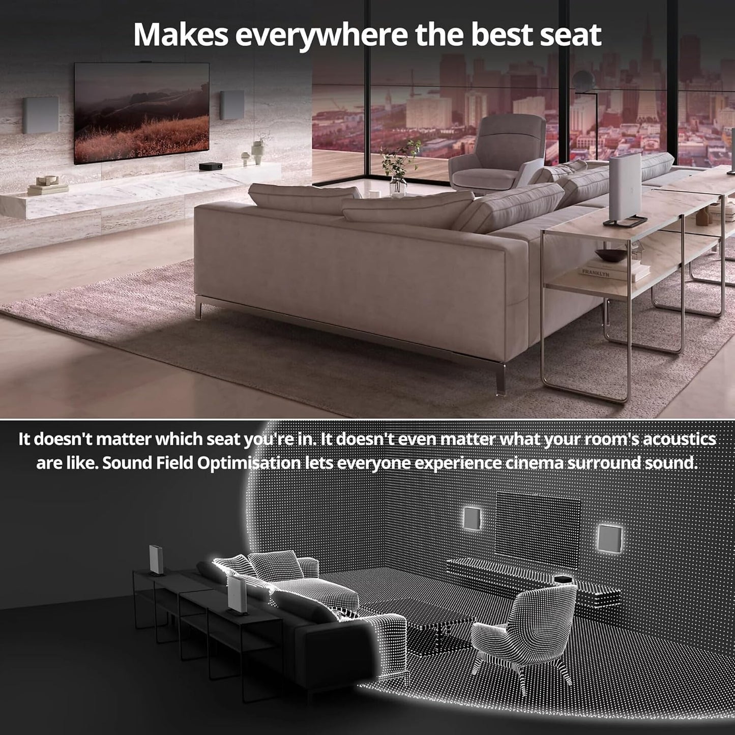 Sony Bravia Theater Quad Surround Sound System Bundle