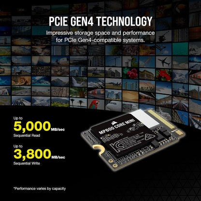 Corsair CSSD-F1000GBMP600CMN MP600 CORE Mini 1TB SSD
