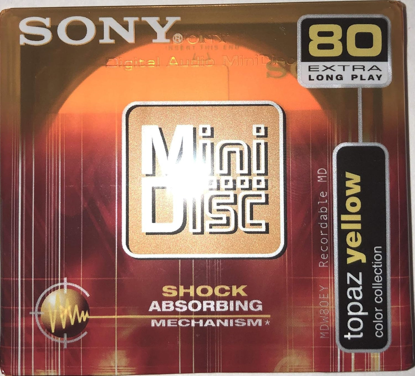 Sony MDW80ER 80-Minute Recordable MiniDisc