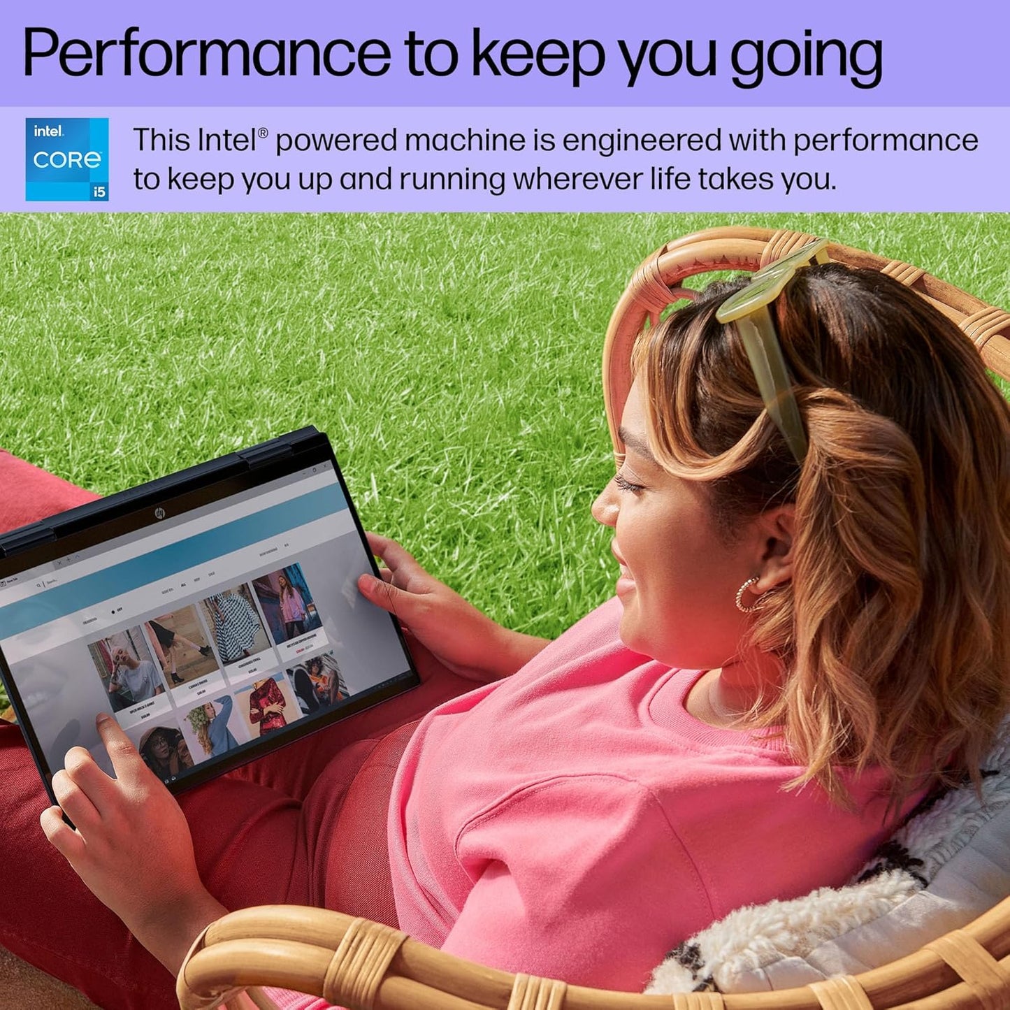 HP A1YM8UA#ABA Pavilion x360 14" Touchscreen Laptop i5 512GB SSD