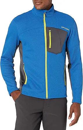 Spyder 205026 Men's Bandit Full Zip Mid-Layer Jacket