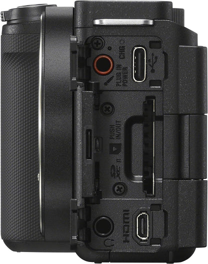 Sony ZV-E10 II Mirrorless Camera Lenses Deluxe Bundle